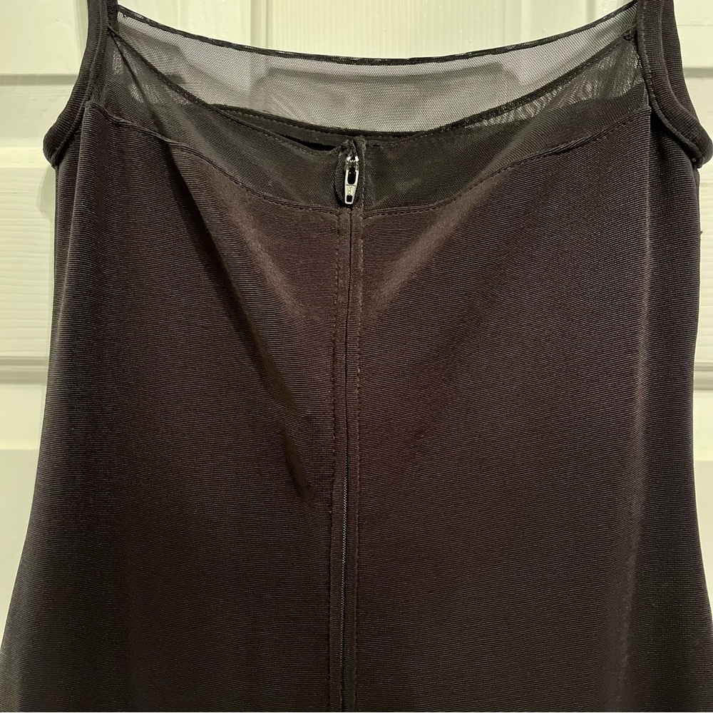 Tadashi Shoji Vintage Black Holiday Cocktail New Years Mini Dress Size Small - Picture 5 of 12